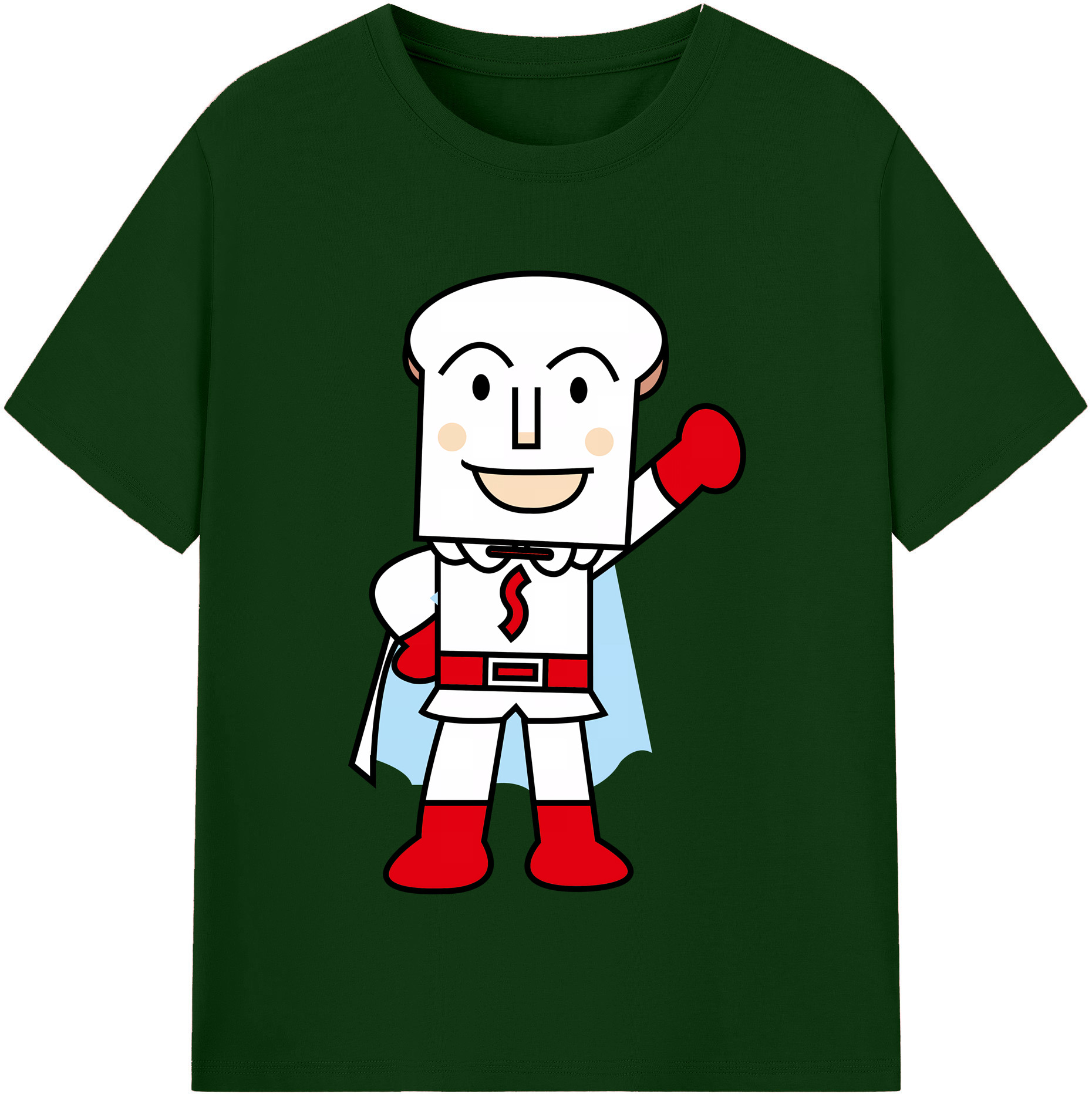 （画像用） アンパンマン Anpanman 綿100％半袖Tシャツ（フロントプリント）